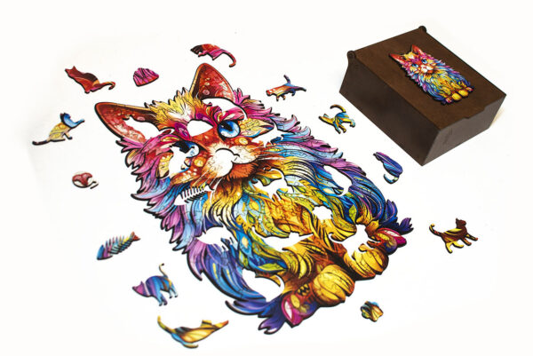 Rompecabezas irregular Gato