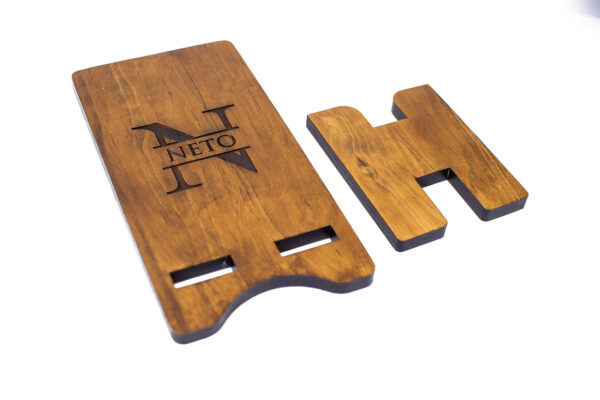 Base De Madera Para Celular Personalizado - Image 4