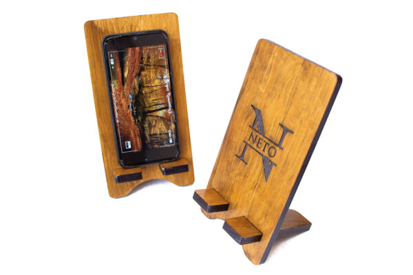 Base De Madera Para Celular Personalizado - Image 3