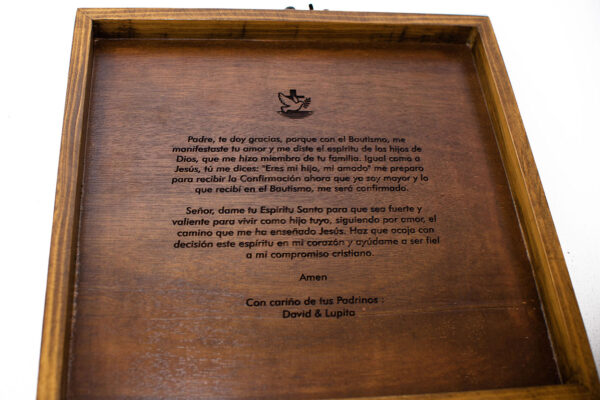 Biblia + Vela + Cajita Para Boda Personalizada - Image 3