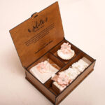 Kit Para Bautizo + Cajita De Madera Personalizada