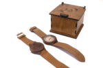 Reloj De Madera Personalizado + cajita