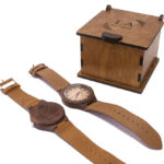 Reloj De Madera Personalizado + cajita