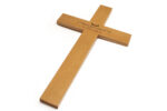 Cruz personalizada en madera sólida de pino