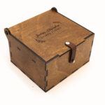 Caja Para Regalar Reloj De Boda Personalizada