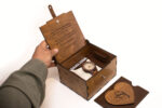 Caja Para Regalar Reloj De Boda Personalizada - Image 3