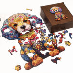 Rompecabezas irregular French Poodle