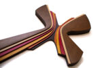 Cruz De Madera Para Pared Multicapa - Image 2