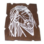 Cuadro Decorativo Madera Jesus