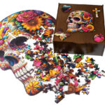 Rompecabezas irregular Calavera de azúcar