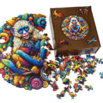 Rompecabezas irregular Simio