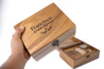 Caja Para Reloj En Maderas Finas Personalizada Boda O Regalo - Image 2