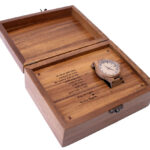 Caja Para Reloj En Maderas Finas Personalizada Boda O Regalo