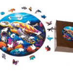 Rompecabezas Tortuga y vida Marina