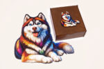 Rompecabezas irregular Husky Siberiano - Image 4