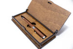 Pluma Boligrafo de Madera Personalizada Con Cajita - Image 3