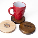 3 bases para bebidas con destapador personalizados