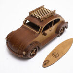 Vochito de madera comprimida