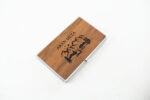 Tarjetero De Madera Personalizado