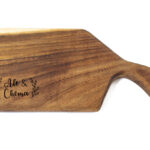 Tabla De Cocina Parota Personalizada