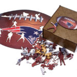 Rompecabezas De Madera New England Patriots