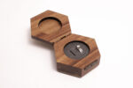 Caja De Madera Para Anillos De Boda Hexagonal Personalizada - Image 2