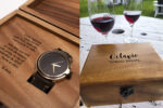 Caja Para Reloj En Maderas Finas Personalizada Boda O Regalo - Image 4