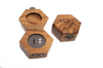 Caja De Madera Para Anillos De Boda Hexagonal Personalizada - Image 3