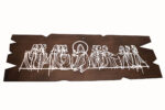 Última Cena Líneas Cuadro Decorativo De Madera Hogar
