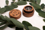 Caja De Madera Para Anillo De Compromiso Personalizada