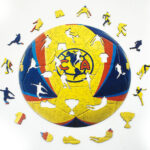 Rompecabezas Balón del América con cajita